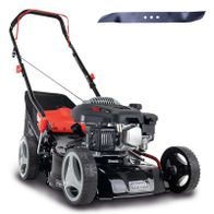 Scheppach Benzinrasenmäher MP132-42 mit 42 cm Schnittbreite und 45-Liter-Fangbox